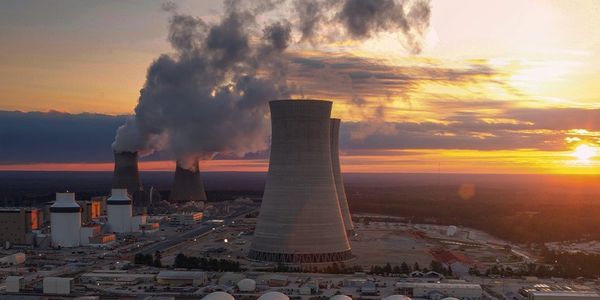 Plant Vogtle Cooling Towers. All 4 units. Voglte RV Park Has RV Spaces for Outage.