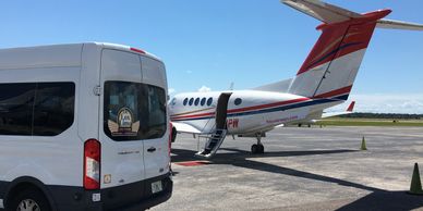 Charter travel for private transportation to - from airport. St. Pete Clearwater Airport home to DLL