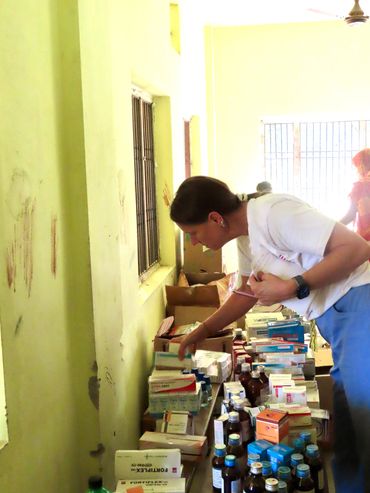 Cherie organizing medications