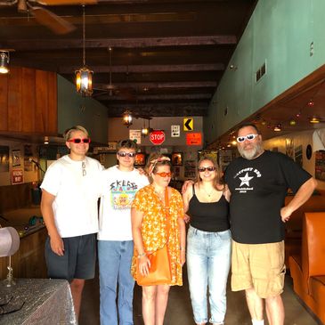 The Johnson family at the Den in Clarksdale, Mississippi