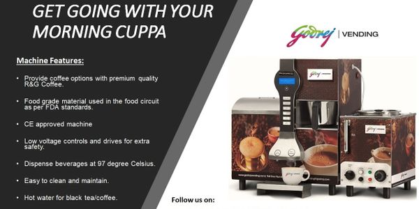 Fresh Milk Based Tea & Coffee Vending Machine