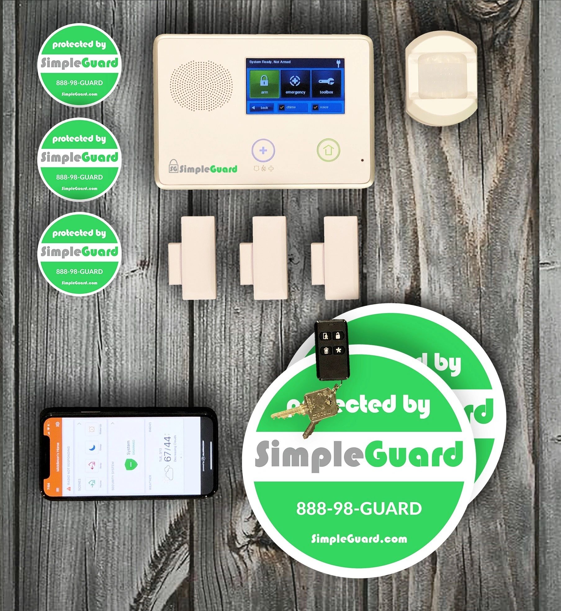 SimpleGuard Alarm System