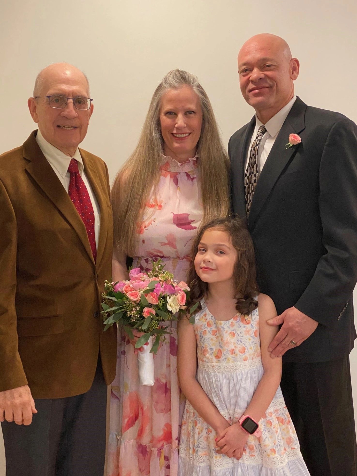 "Thank you Justice Patrick for a beautiful and charming ceremony." Bonnie and Thomas