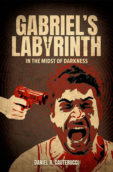 Gabriel's Labyrinth book cover design
