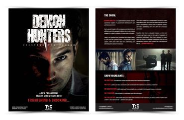 Demon Hunters - One Sheet. Genre: Horror, Paranormal