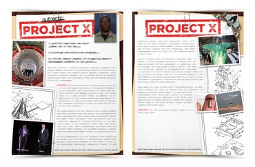 Project X - One Sheet Treatment. Genre: Conspiracy, Top Secret, Gadgets, Inventions