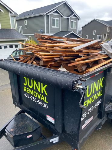 Junk removal out of Monroe, WA.