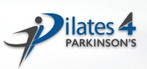 Logo for Pilates4Parkinson's, combining fitness and health support.