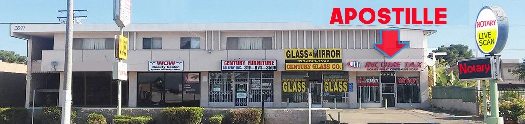 Apostille Inglewood California Ca