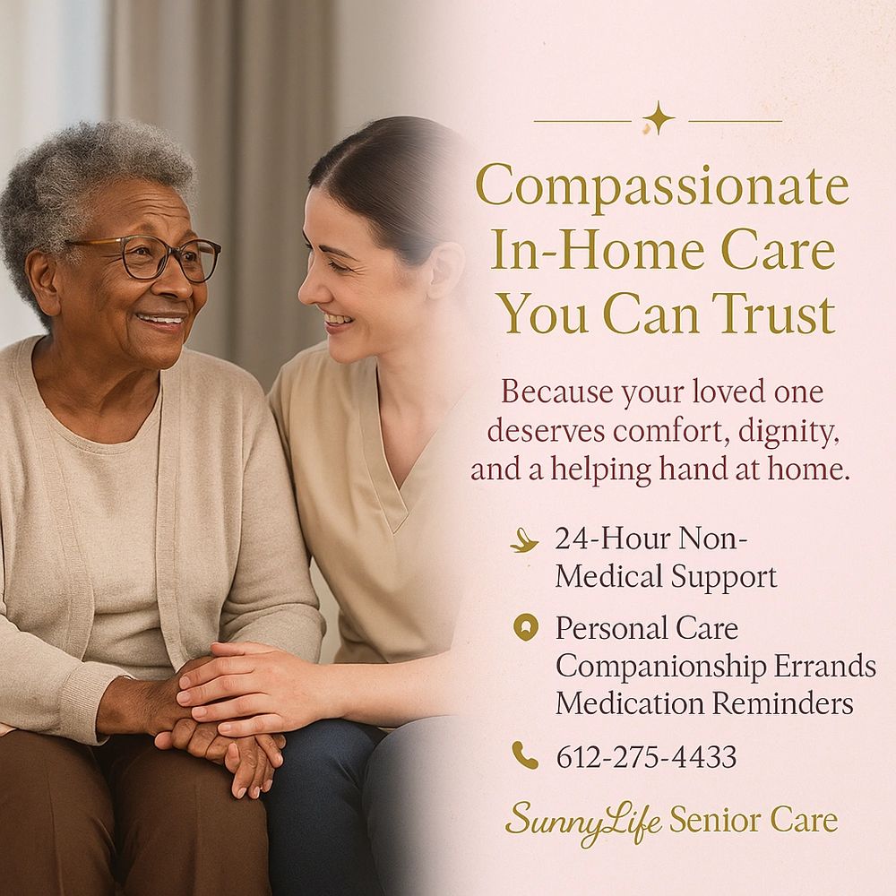 Compassionate in-home care supporting seniors with dignity and comfort.