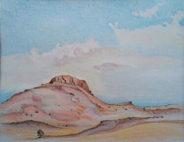 "Lamy" Pastel Landscape on paper
