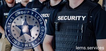 Armed and unarmed security services
