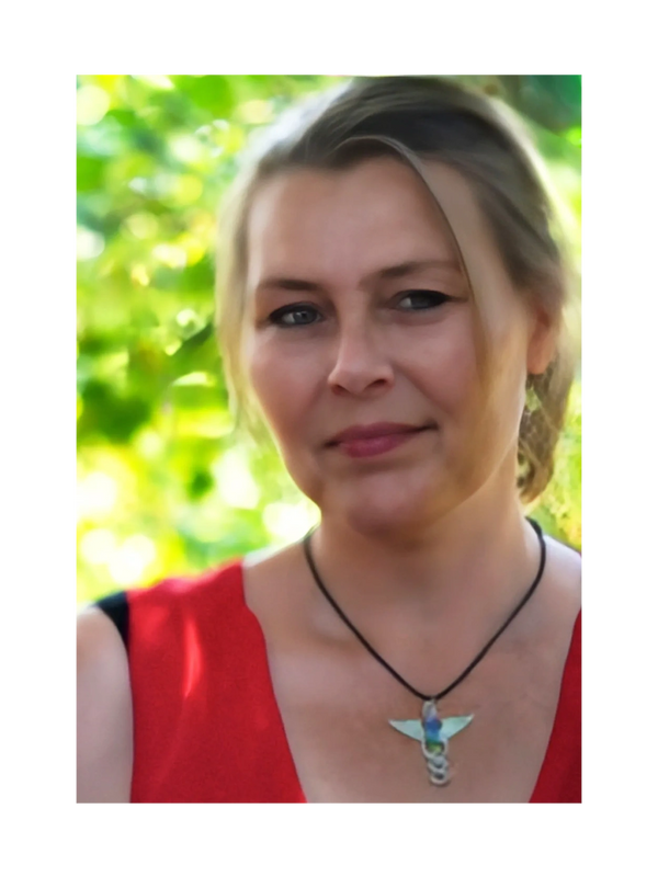 Jolanda Kruithof tijdens haar inwijding als Priesteres