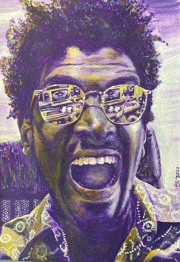 Labrinth purple and yellow
