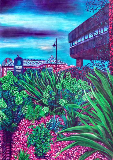 West Norwood Kwikfit painting