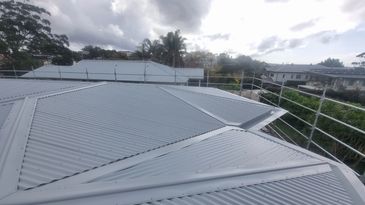 Custom orb corriegated roofing