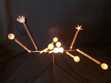 light sculpture taurus constellation picturelight picture light star 