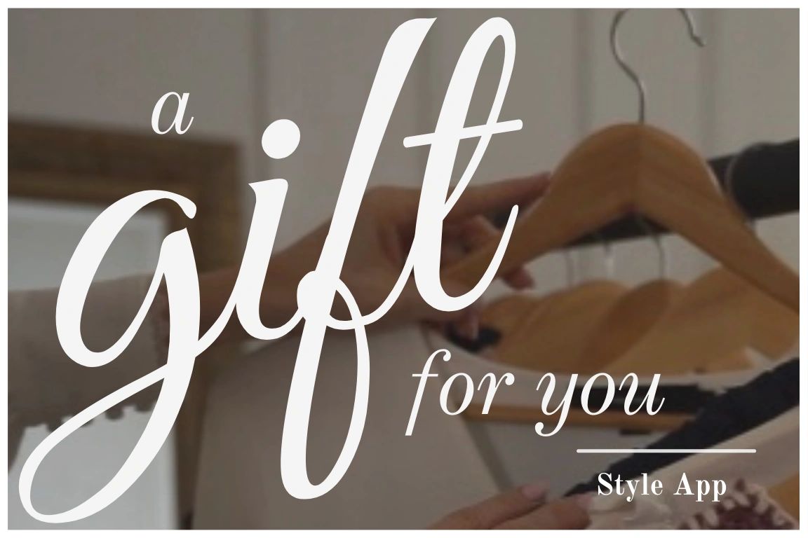 Style App  personal styling gift card 