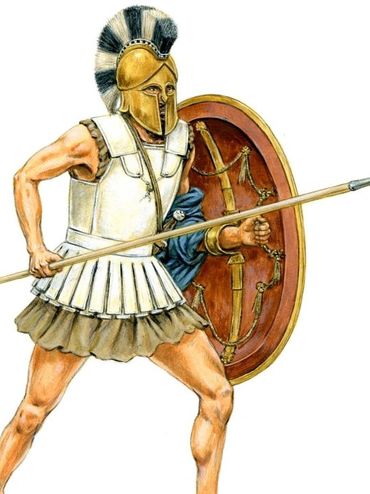 Athenian Lochagos Sphacteria, CBT 53: Athenian Hoplite versus Spartan Hoplite, Adam Hook, Osprey