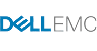 A logo for DELL EMC, a hardware partner for Accel Technology Group.  Dell EMC provides Hardware such
