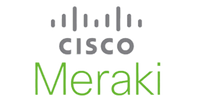 A logo of Cisco Meraki, a partner of Accel Technology Group.