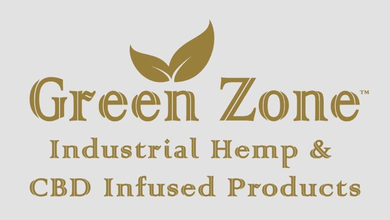 Green Zone Industrial Hemp & CBD Infused Products company logo for Full Spectrum CBD tinctures