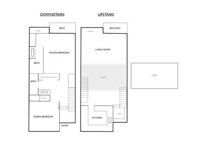 This 2BR/2BA+Loft Snowcreek vacation rental condo keeps 4 adults + 4 kids in family-friendly style.