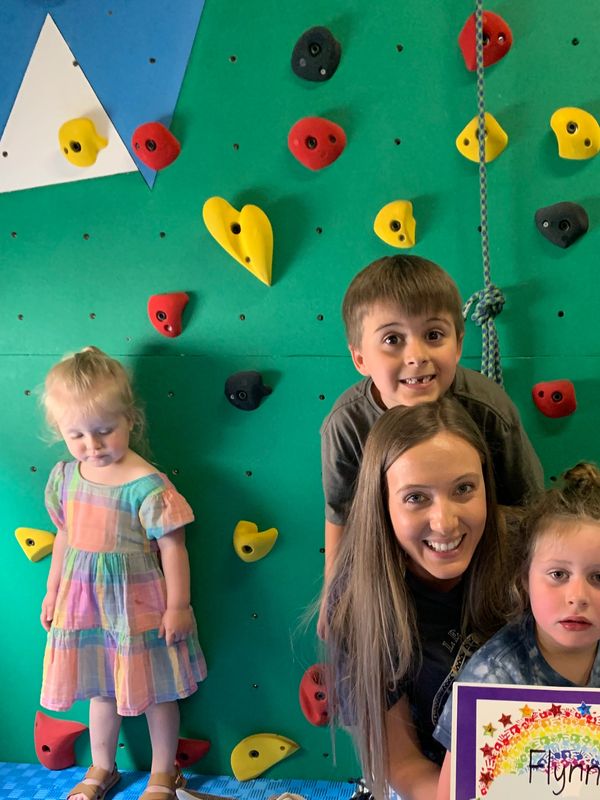 Child with disability learnt to climb stairs in intensive physiotherapy