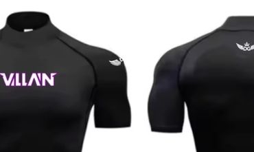 Premium DG-Apparel compression shirt in darkness design