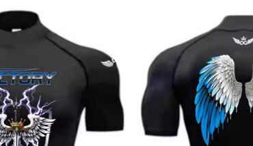 DG-Apparel darkness compression t-shirt for gym and workouts