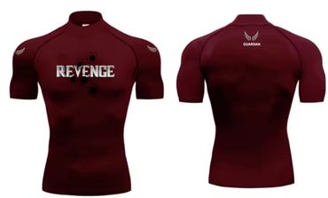 DG-Apparel darkness compression tee for fitness and training