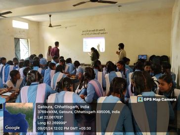 Awareness session at village