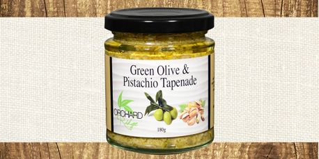 Green Olive &  Pistachio Tapanade