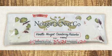 Vanilla Nougat Cranberry Pistachio