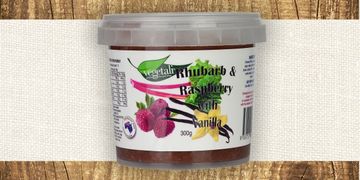 Rhubarb & Raspberry with Vanilla