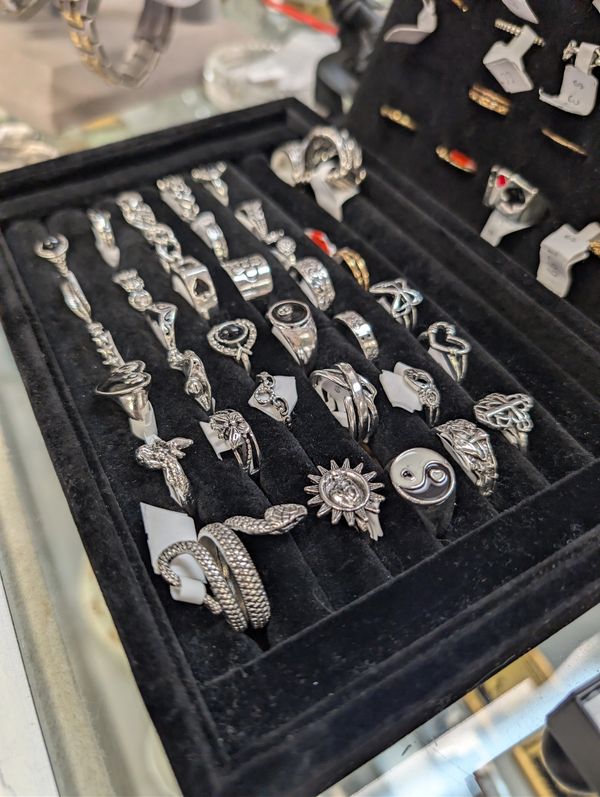 Assortment of fashion rings