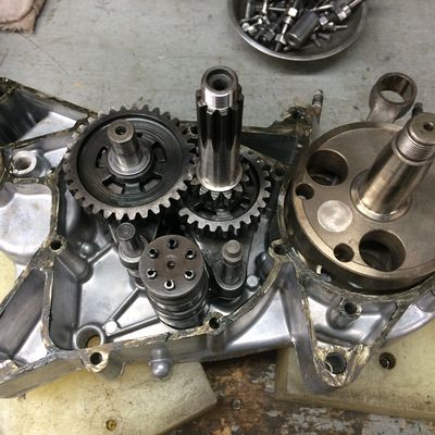 harley davidson SX250 engine rebuild