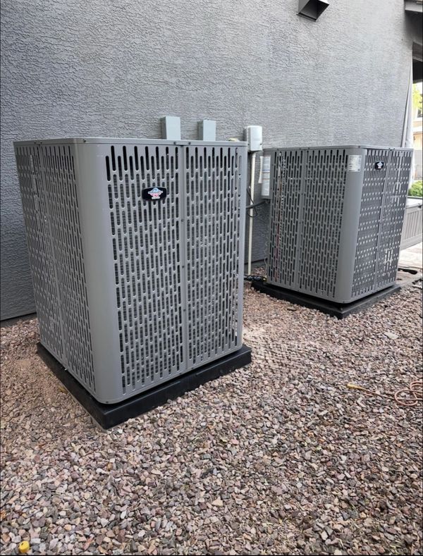 Trane air conditioner installed by certified HVAC technician for efficiency cooling and performance.