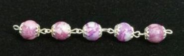 Marbled Beads - Can use up to three colors in each bead