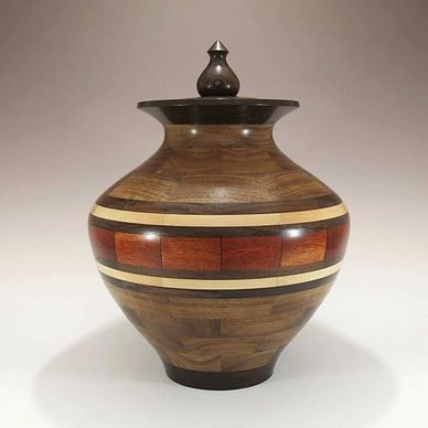 Wood Adult Cremation Urn - SU5AWLBLMPWE