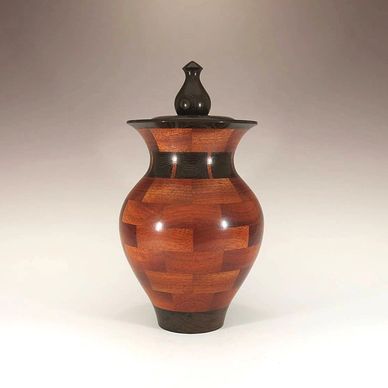Wood Keepsake Cremation Urn - SU10ABLWE