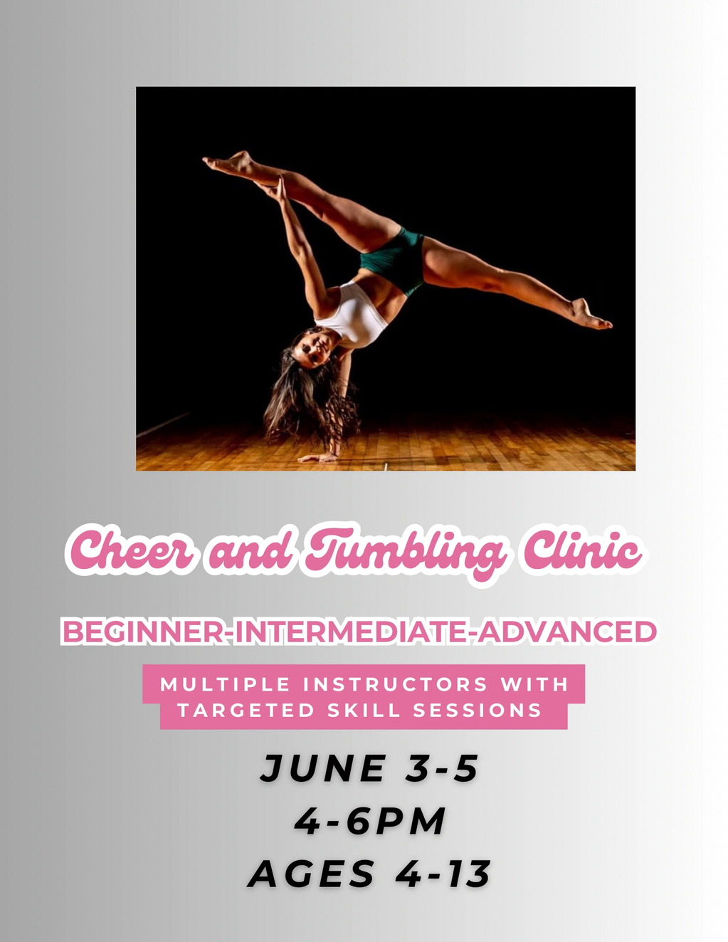 Cheer and Tumbling Clinic 