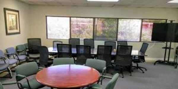 Our group classroom. Perfect for our court-orderd classes.