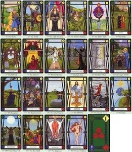 Faery Wicca Tarot Cards by Kisma Reidling, painted by Renee Yates