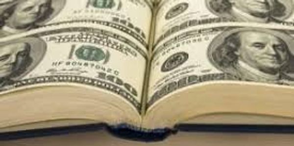 A book of money that represents a book of business
