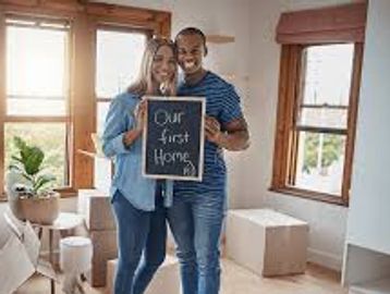 Couple just bought their first home but our services don't end there