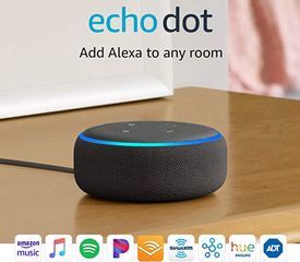 Amazon Echo Dot 3eme génération. Première brick pour transformer votre maison on smarthome