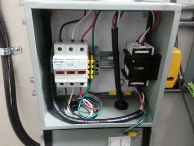 Industrial control panel
