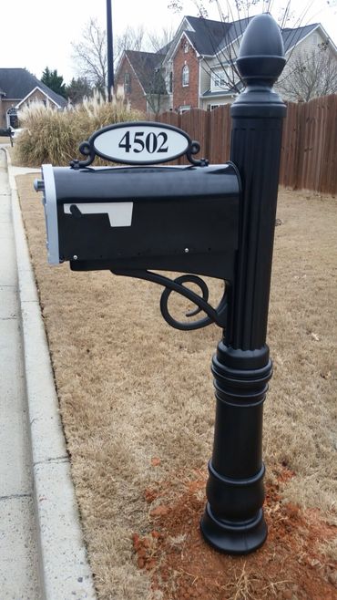 Mailbox Install - after
