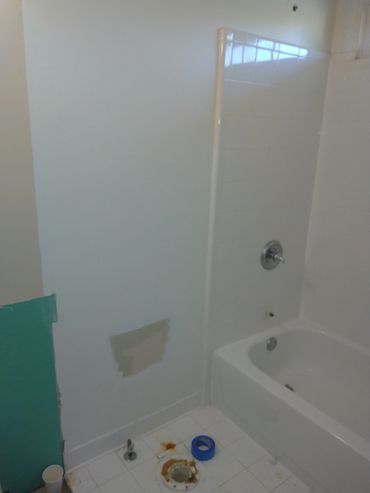 Shower Re-Tiling - before